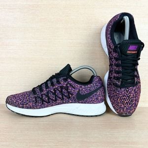 NIKE Women's Hyper Orange Air Zoom Pegasus 32 Running Shoes size 8 (No Insole)